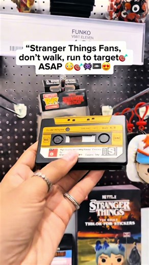 Stranger Things Fans, Don’t walk, quickly run to target. They’ve just released the new Stranger Things cassette tape recorder……. Just kidding guys, they don’t have it at target…….but we do, and we have tons and tons of them in case you’re interested 🤗📼📻🎶