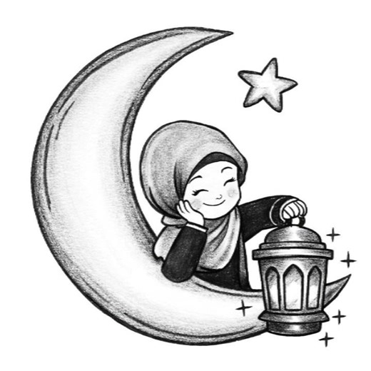 Ramadan Kareem Drawing Easy - Step by Step Easy Drawing | Eid Mubarak Art #shorts