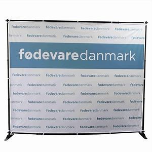 [Hot Item] Heavy Duty Aluminum Frame Adjustable Easy to Install Step and Repeat Telescoping Backdrop Banner Stand