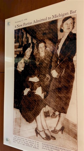 Celebrating the remarkable legacy of Attorney Estelle Koblin Nelson, one of Michigan's first female lawyers. Admitted to the Bar in 1936, Estelle was a lifelong learner, earning a graduate degree in Library Sciences from Wayne State University. Estelle's dedication and passion continue to inspire, with her family legacy carried on by her daughter Susan, wife of attorney Sam Bernstein. #PioneerWoman #LegalTrailblazer #EstelleKoblinNelson | Sam Bernstein Law