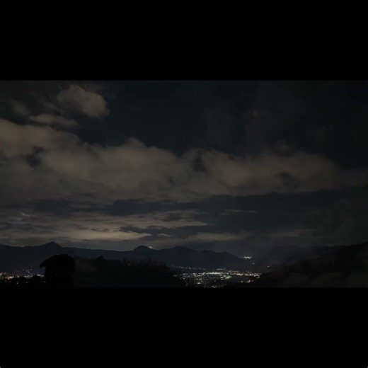 深夜の星空散策