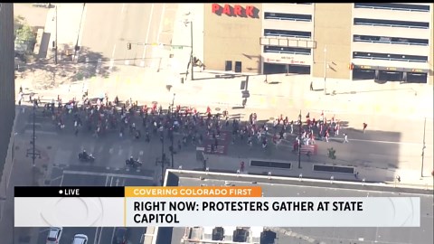 Denver metro area high school students rally for gun safety 1 week after Evergreen school shooting