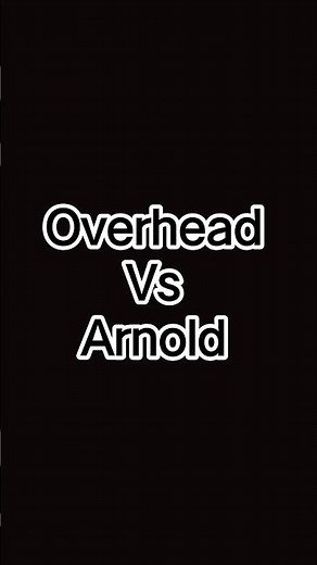 Overhead Press vs Arnold Press | Shoulder Workout