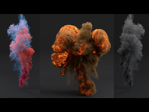 Rendering Smoke, Fire and Explosions | Arnold for Cinema 4d | Tutorial #141