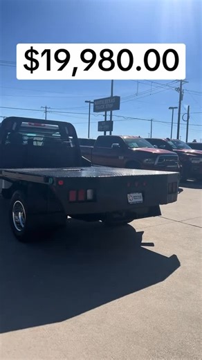 Clifford 🛻 on Instagram: "2012 Chevy 3500HD Work Truck.. 2012, 6.6 Duramax, 161,673 Miles, 4x4, Flatbed with Storage, Rolluo Windows, Radio, Spare Tire Rack, Clean Title & Rust Free! Mileage: 161k miles Price: $19,980 Nationwide Delivery Available Secure with a Fully Refundable $4,900 Deposit No Trade-Ins • No Credit Check • No Traditional Bank Financing Fast & Flexible Lease-to-Own Options Available #texas #fyp #4x4 #duramax #chevrolet"
