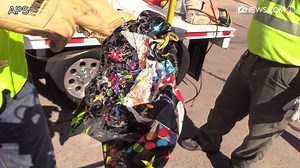 17K views · 55 reactions | We watched this over and over again. This is what happens when Mylar balloons get into power lines. #GraduationSeason Video: APS | 12News | Facebook