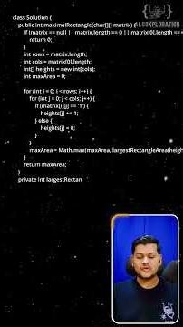 Day 26: LeetCode Daily Challenge: LeetCode 85 – Maximal Rectangle 🧠