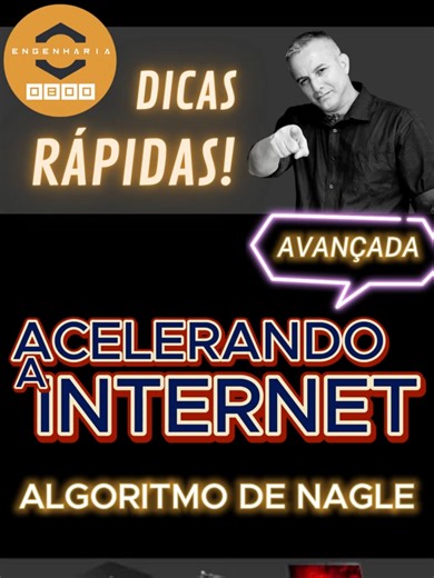 Desative o Algoritmo de NAGLE no Windows e Melhore seu Ping