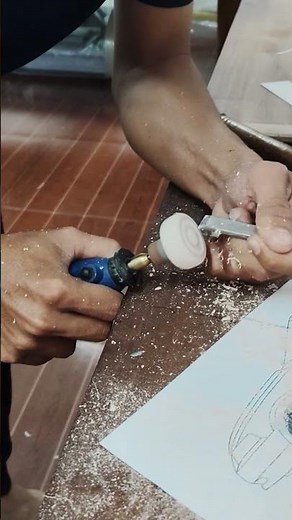 From Wood to Wheels 🪵🚗 | Model Car Built from Photos #ModelMaking #WoodenModels