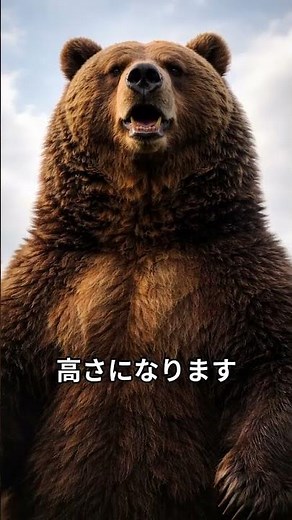 人 vs ツキノワグマ vs ヒグマ｜立ち上がった瞬間に世界が変わる