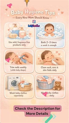 Newborn Baby Hygiene Tips Every Mom Must Know 👶🛁 | Safe & Simple Baby Care Routine