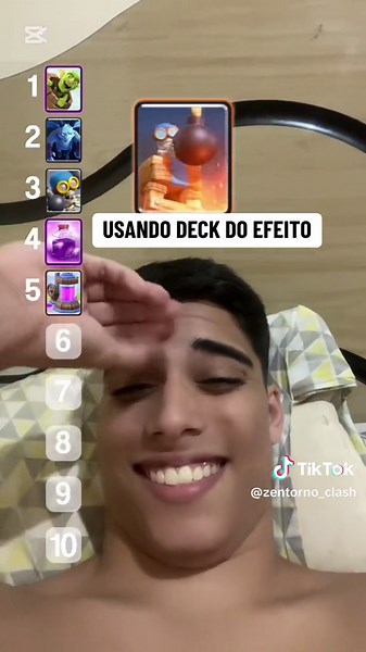 DECK DO EFEITO#clashroyale #clash #clash #clashroyal #efeito