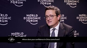 "Alienating China is not the solution. We need China to ensure that we live in a sustainable world," said Ludovic Subran, chief economist at Allianz, during Yicai's interview at #Davos2024. He also suggested that China should open up more to allow new money to come in. #WEF24. | Yicai 第一财经