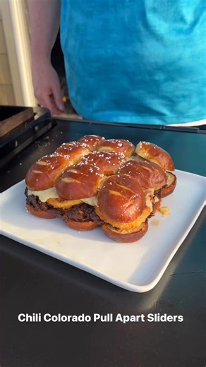 4.2K views · 123 reactions | Chili Colorado Pull Apart sliders … made with leftover smoked chuck roast | Revolution Barbecue | Facebook
