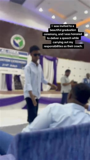 Inspiring Graduation Ceremony Speech by Coach Xaydar