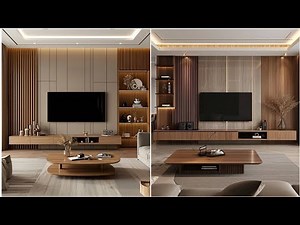 150+ NEW Modern TV Wall Unit Ideas 2025 | Floating Cabinet Designs & Stylish Living Room Inspiration