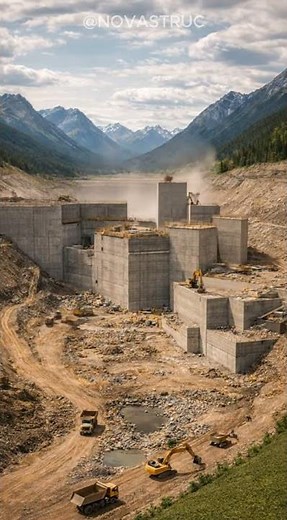 How a Giant Water Dam Is Built | Massive Engineering Process