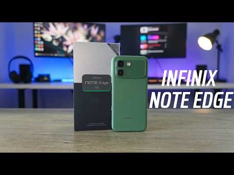 The Most Beautiful Budget Phone? Infinix Note Edge 5G Silk Green Review