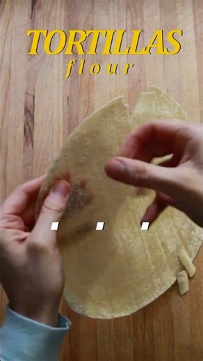 Forgotten Ingredients: FLOUR TORTILLAS