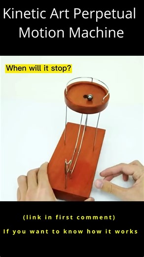 Kinetic Art Perpetual Motion Machine
