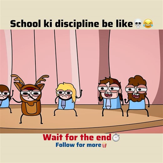 School ki discipline be like💀😂 . . . . #instagramreels #reels #funny #animation #comedy #explorepage #typ #trending #viral #notyourtype #school #disipline #relatable | The Ultimate Toon