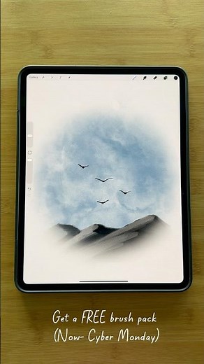 Procreate easy tutorial #procreatetutorials #procreate #beginnerarttips