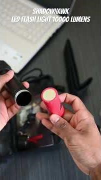ShadowHawk Flashlight Unleash the Power of 10,000 Lumens! - Your Ultimate Lighting Solution!