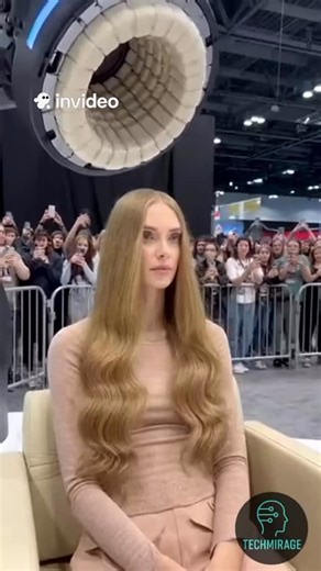 Love Trends Ai 🇺🇸🥇 | This machine just gave her PERFECT curls in minutes… no heat, no stylist 😳💇‍♀️ Future salons really about to look like sci-fi labs 🤖✨ Would... | Instagram