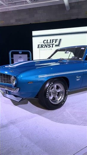 LeMans Blue 1969 Yenko Chevrolet Camaro #racing #race #mecumauctions