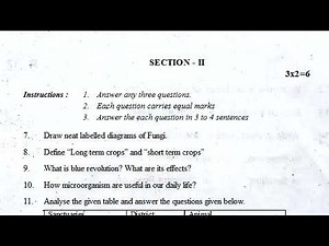 8th class sa2 biology practice question paper 2022 | class 8 biological science summative exam paper