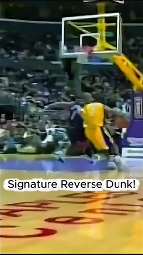 Kobe’s Legendary Reverse Dunk That Still Gives Chills! #nba