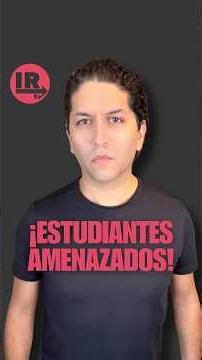 Una protesta de estudiantes y la libertad de expresión