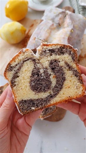 Katarina Cermelj on Instagram: "Officially the best lemon poppy seed cake I've ever tasted 🍋🤤 The secret: grinding your poppy seeds into a powder – that *hugely* intensifies their flavour and results in a truly SPECTACULAR cake. It's soft, moist and buttery, overflowing with lemon zest and poppy seeds... and I just want to make it over and over again. Full recipe is on my blog, link in my bio!! #lemonpoppyseed #lemonpoppyseedcake #cake #poundcake #glutenfree"