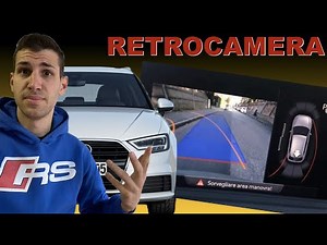 How to install the rear view camera on the Audi A3
