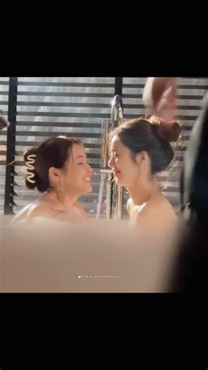 Them behind the scenes are so CUTE 😍❤️ รักเติมเต็ม #fulfilltheseries #wlw #oombam #thaiglseries