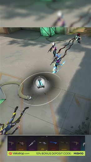 Mish on Instagram: "Can't three people defuse one Spike? #valorant #valorantclips 🔥 Opening cases in Valorant is now possible. Link in bio! Valodrop 10% deposit bonus code: MISH10"