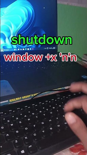 instant shutdown tricks laptop ko shutdown kaise karen tricks#laptop #shutdown #shortcutkeys