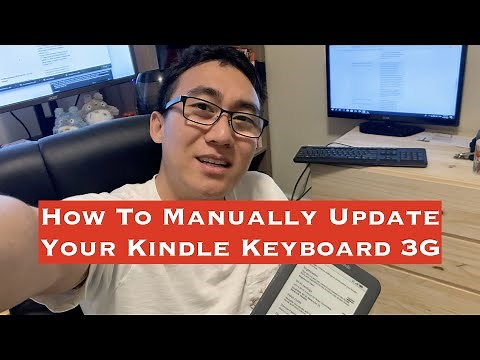 How To Update Kindle Keyboard 3G - Manual Software Update