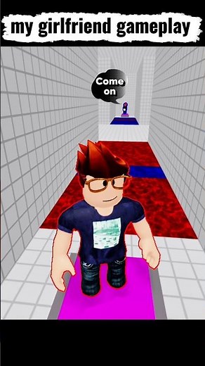 My girlfriend viral gameplay 🎮 video and emotional 😰 #robloxgame #shorts