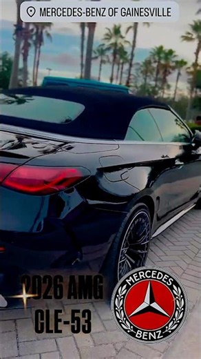 🔥NEW 2026 Mercedes-Benz CLE Convertible AMG® 53 4MATIC®+ Cabriolet With Navigation & AWD🔥#mercedes
