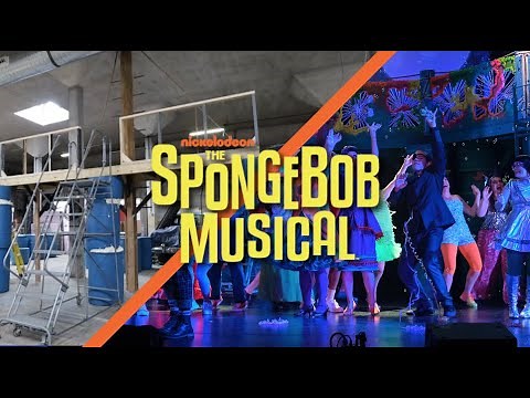 The SpongeBob Musical Set TIME LAPSE | Premier Arts