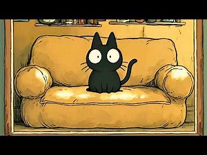 Cat Jazz Relax | Cozy Jazz Music with a Black Cat