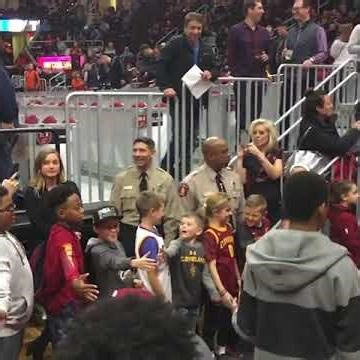 Charlie High Fives Lebron!