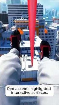 Mirror’s Edge used movement and visual design to guide players.
