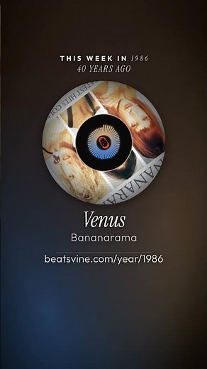 US #1 today, 40 years ago · Venus · Bananarama