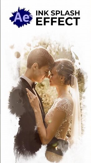 Ink Splash Overlay | After Effects Tutorial #tutorial #ink #inksplash
