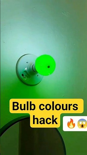 Amazing LED Bulb Hack 💡 | Change Colors Easily! #shorts