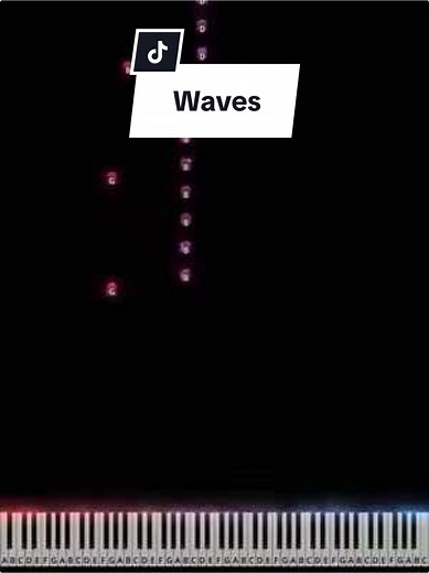 Learn Piano: Waves by Dean Lewis Piano Tutorial