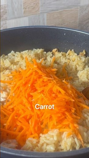 Fried Rice. Simple and Easy Vegetables Fried Rice