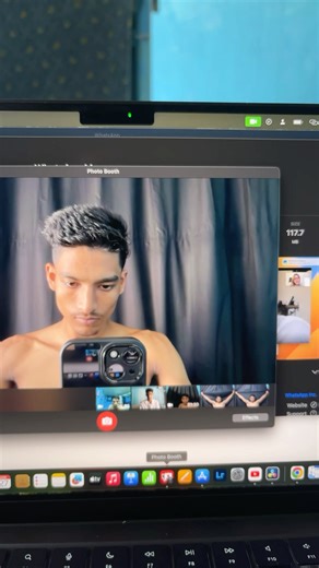 MacBook Pro m4 camera Quality #camera #macbookcase #tech #trendingshorts #apple #appleunboxing #yt